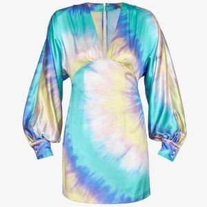 Retrofete Aubrielle tie dye dress